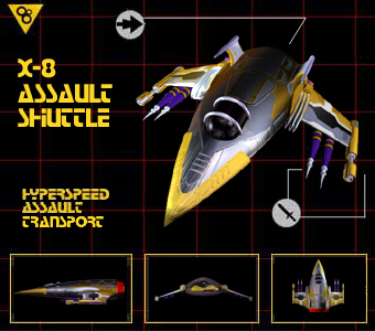X-8 Assault Shuttle